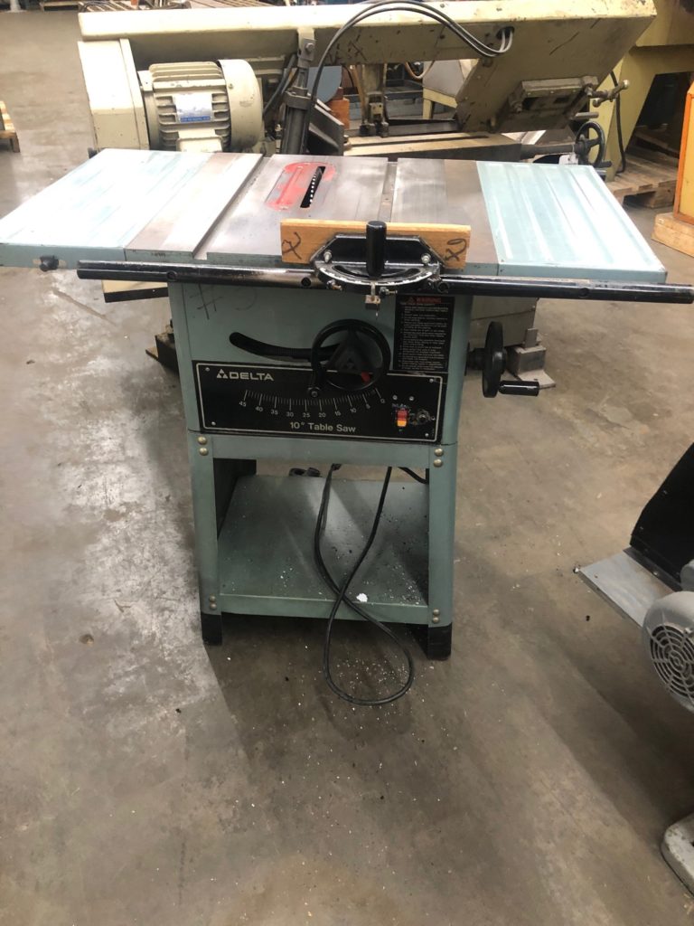 3367-600 10″ DELTA Table Saw Model 34-670 – 1 PH « Gold International ...