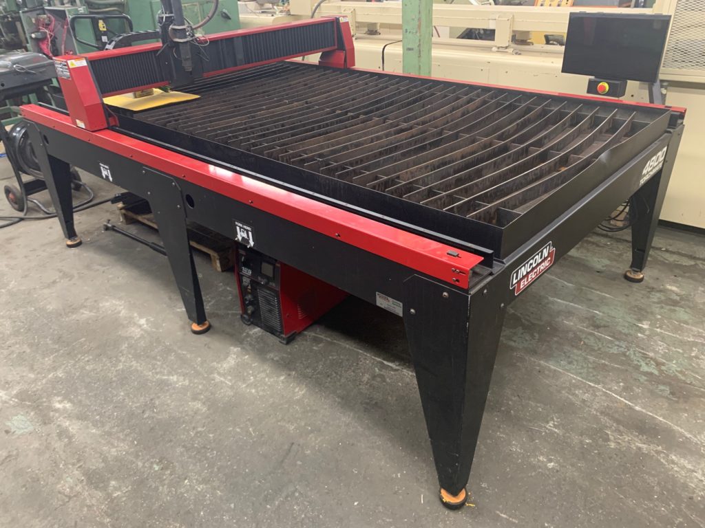 3368 700 Lincoln Electric Torchmate 4800 4 X 8 Cnc Plasma Cutting Machine With Accumove 2 Advance Motion Control Flexcut 125 Year 2017 Gold International Machinery The One Stop Shop